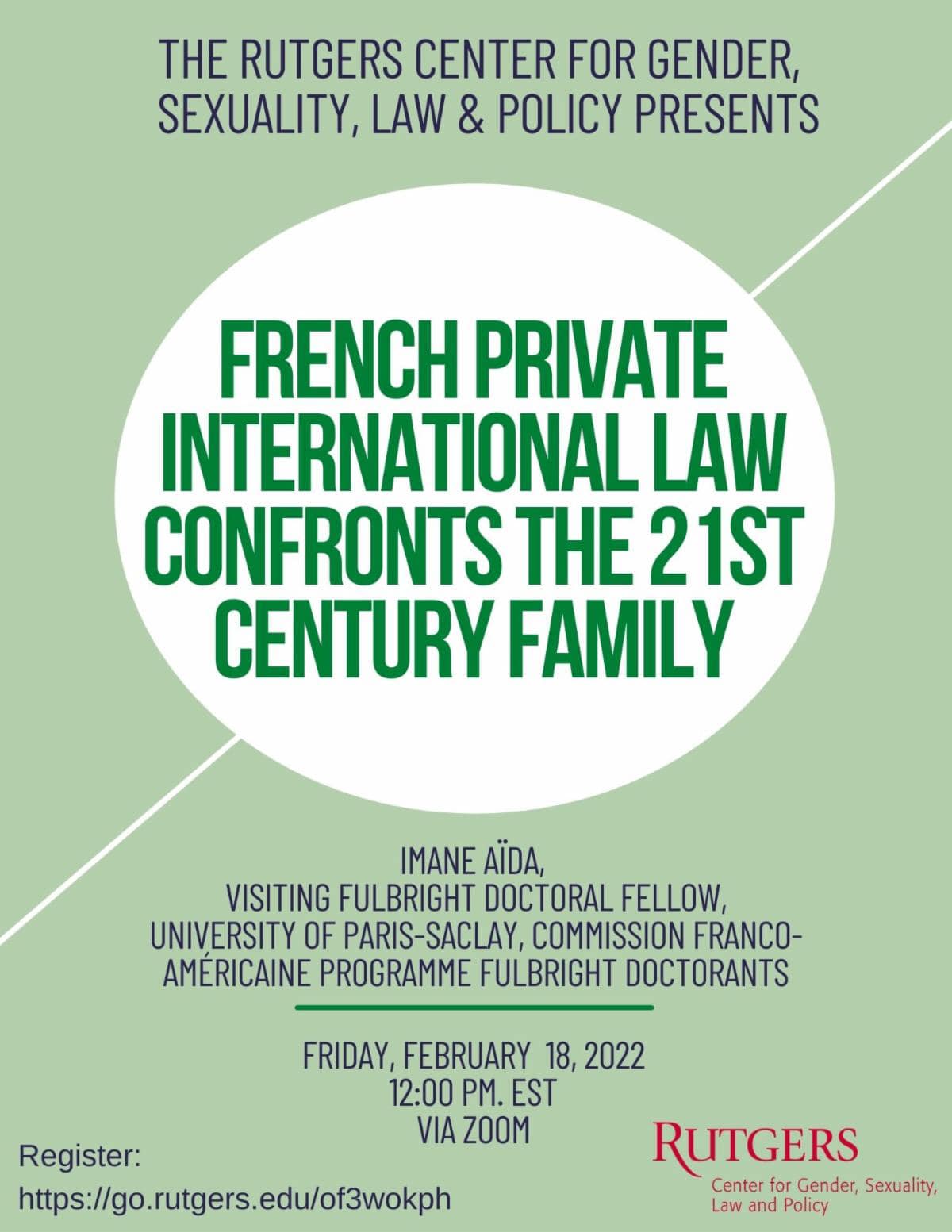 French private international law confronts the 21st century family