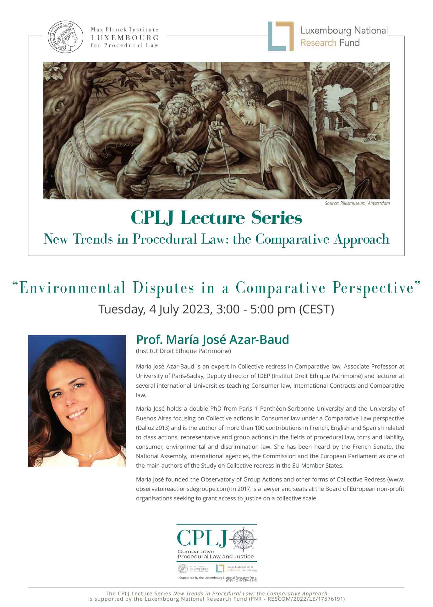Cplj lecture prof. azar baud