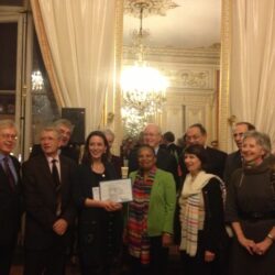 Pauline ABADIE et les membres du jury du Prix Carbonnier