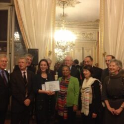 Pauline Abadie Et Les Membres Du Jury Du Prix Carbonnier