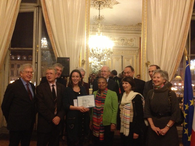 Pauline Abadie Et Les Membres Du Jury Du Prix Carbonnier